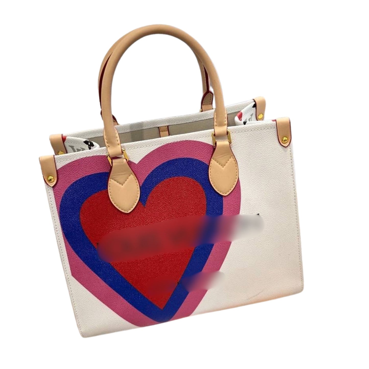 LV HEART TOTE BAG